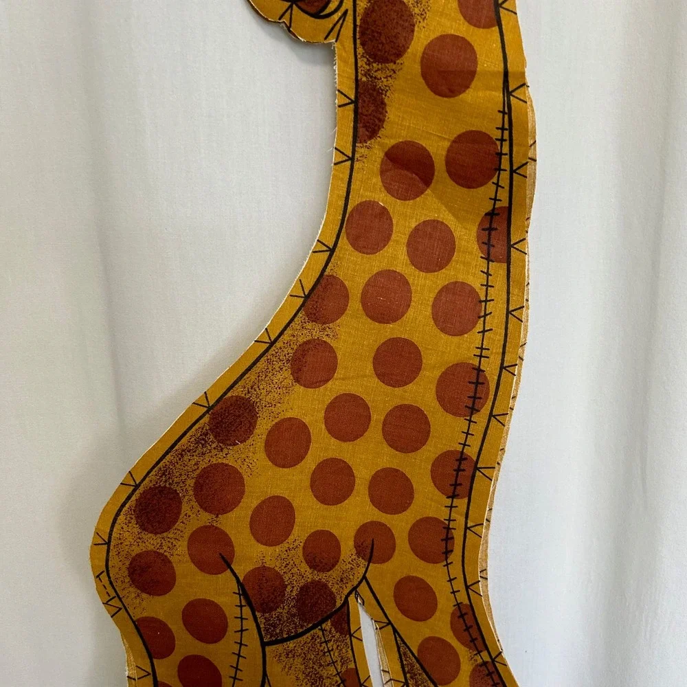 Vintage Giraffe Plush Unfinished‎ Project  Approx. 26